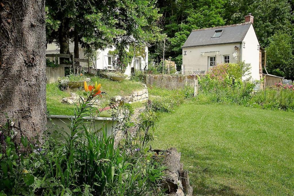 Chambres indépendantes de charme à proximité d'Amboise Pocé-sur-Cisse Exterior foto
